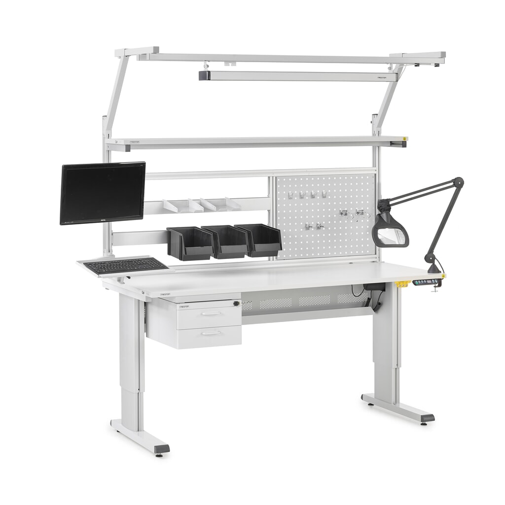 Produktabbildung Nr. 4: Etagenbord für TRESTON Arbeitstisch, Typ WB, Breite 1.800 mm