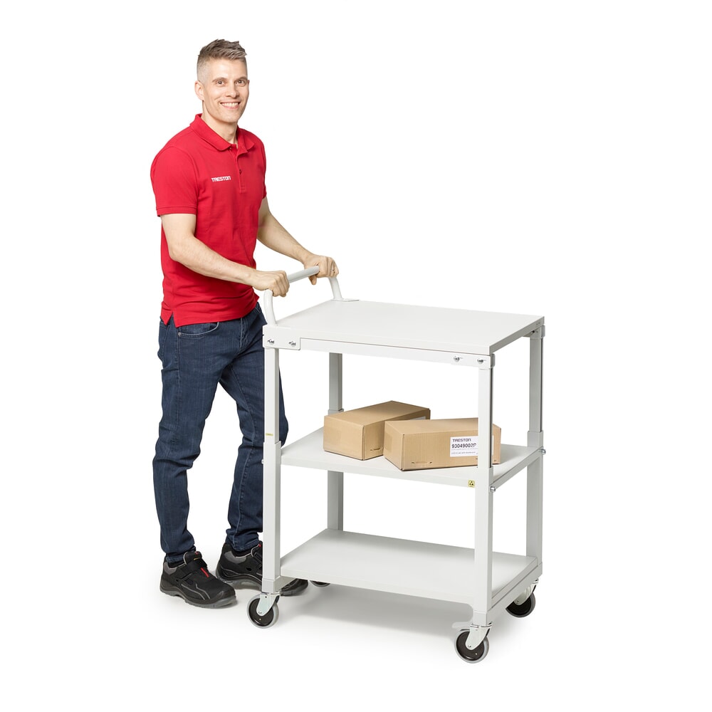Produktabbildung Nr. 4: Unterplatte für TRESTON Tischwagen, BxT 700 x 500 mm, TK 40 kg