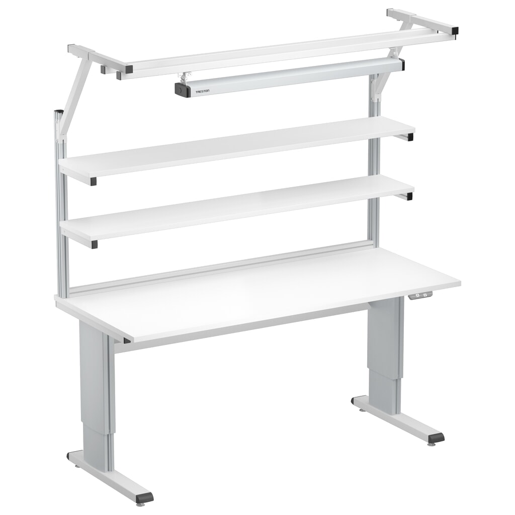 Etagenbord für TRESTON Arbeitstisch, Typ WB, Breite 1.800 mm Produktabbildung Nr. 5: Etagenbord für TRESTON Arbeitstisch, Typ WB, Breite 1.800 mm