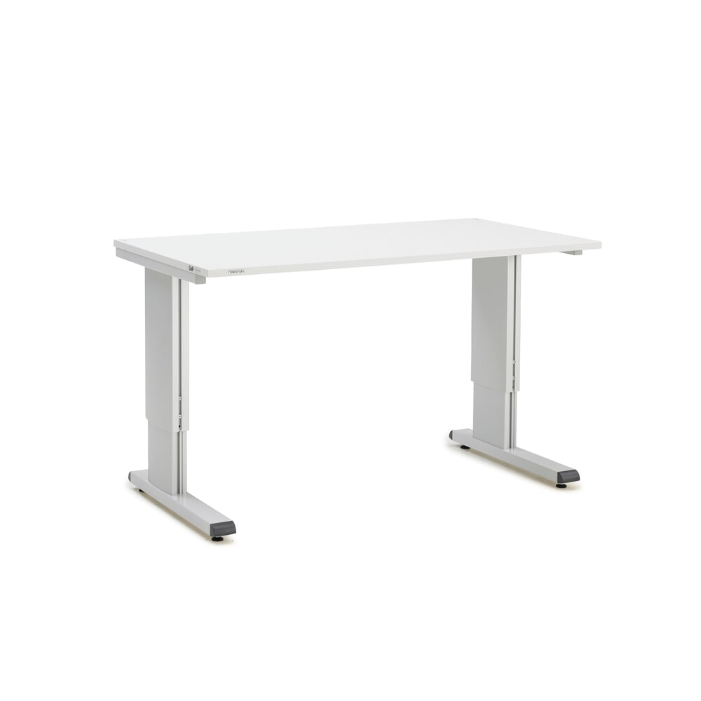 Produktabbildung: TRESTON Arbeitstisch, Typ WB, höhenverstellbar, manuell, BxT 1.500 x 800 mm