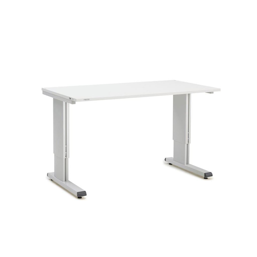 Produktabbildung: TRESTON Arbeitstisch, Typ WB, höhenverstellbar, manuell, BxT 1.500 x 800 mm