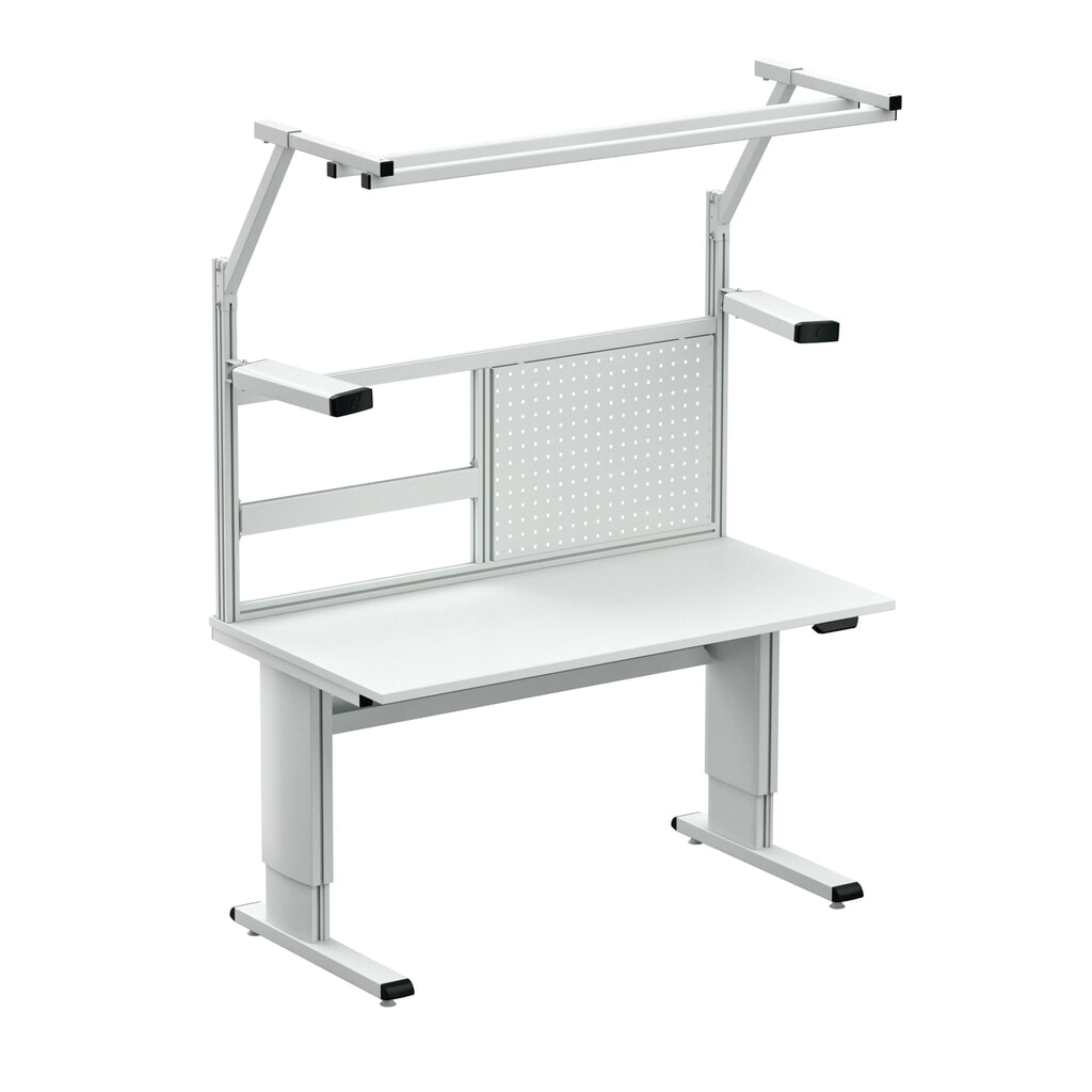 Rahmen-Set für TRESTON Arbeitstisch, Typ WB, Breite 1.500 mm Produktabbildung Nr. 4: Rahmen-Set für TRESTON Arbeitstisch, Typ WB, Breite 1.500 mm