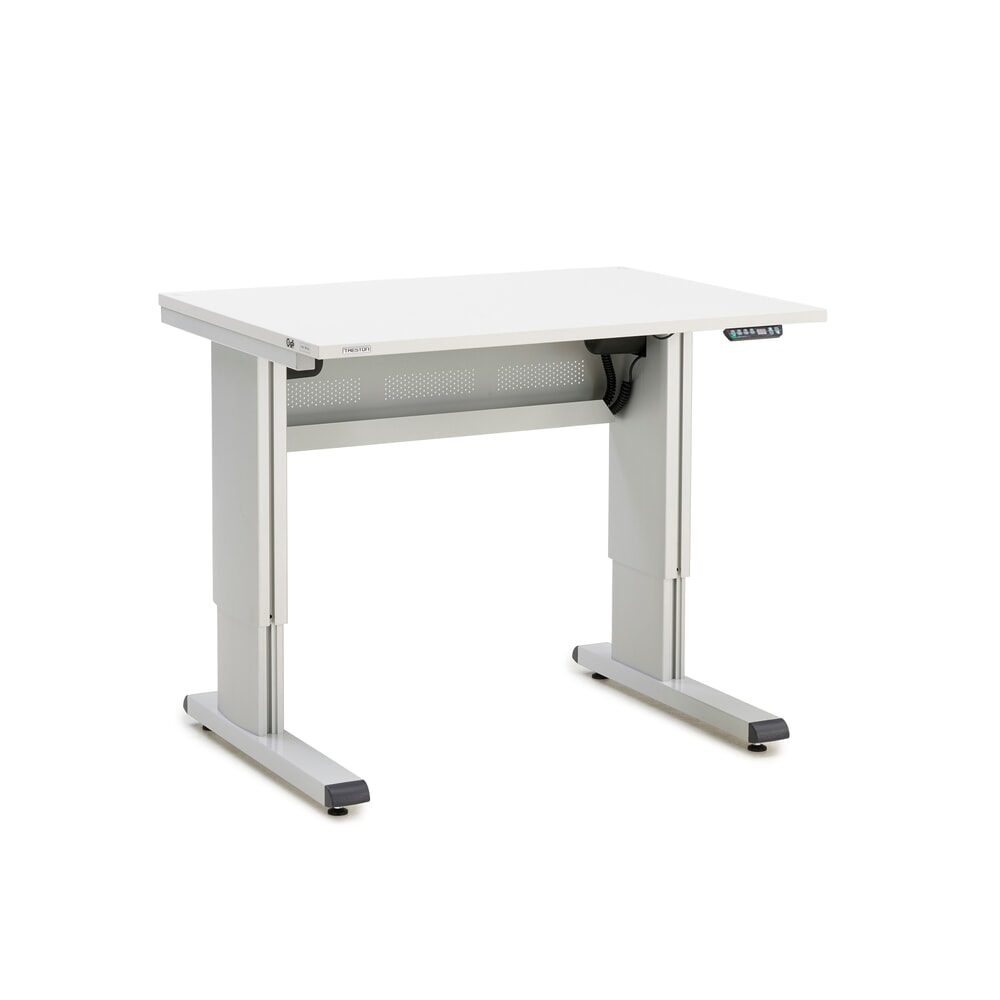 Produktabbildung: TRESTON Arbeitstisch, Typ WB, höhenverstellbar, elektrisch, BxT 1.073 x 800 mm