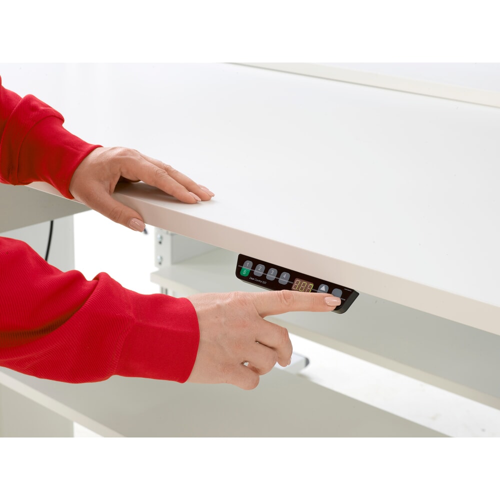 Produktabbildung Nr. 5: TRESTON Arbeitstisch, Typ WB, höhenverstellbar, elektrisch, BxT 1.073 x 800 mm