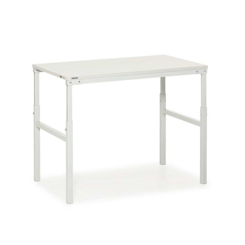 Produktabbildung: TRESTON TP-Arbeitstisch, ESD, manuell höhenverstellbar, BxT 1.200 x 700 mm