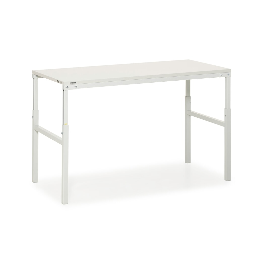 TRESTON TP-Arbeitstisch, ESD, manuell höhenverstellbar, BxT 1.500 x 900 mm Produktabbildung: TRESTON TP-Arbeitstisch, ESD, manuell höhenverstellbar, BxT 1.500 x 900 mm