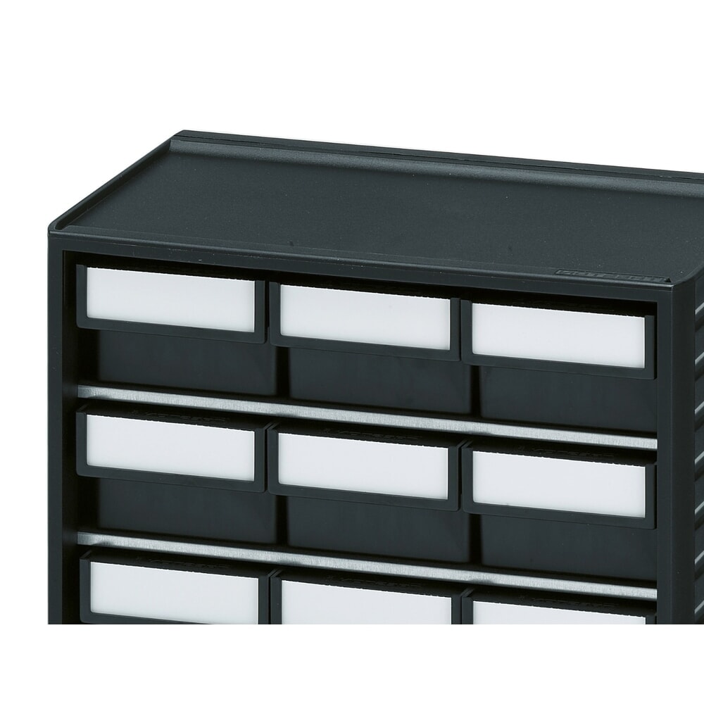 Produktabbildung Nr. 4: TRESTON Kleinteilemagazin, ESD, 12 Schubladen, Rahmenmaße HxBxT 290 x 310 x 180 mm