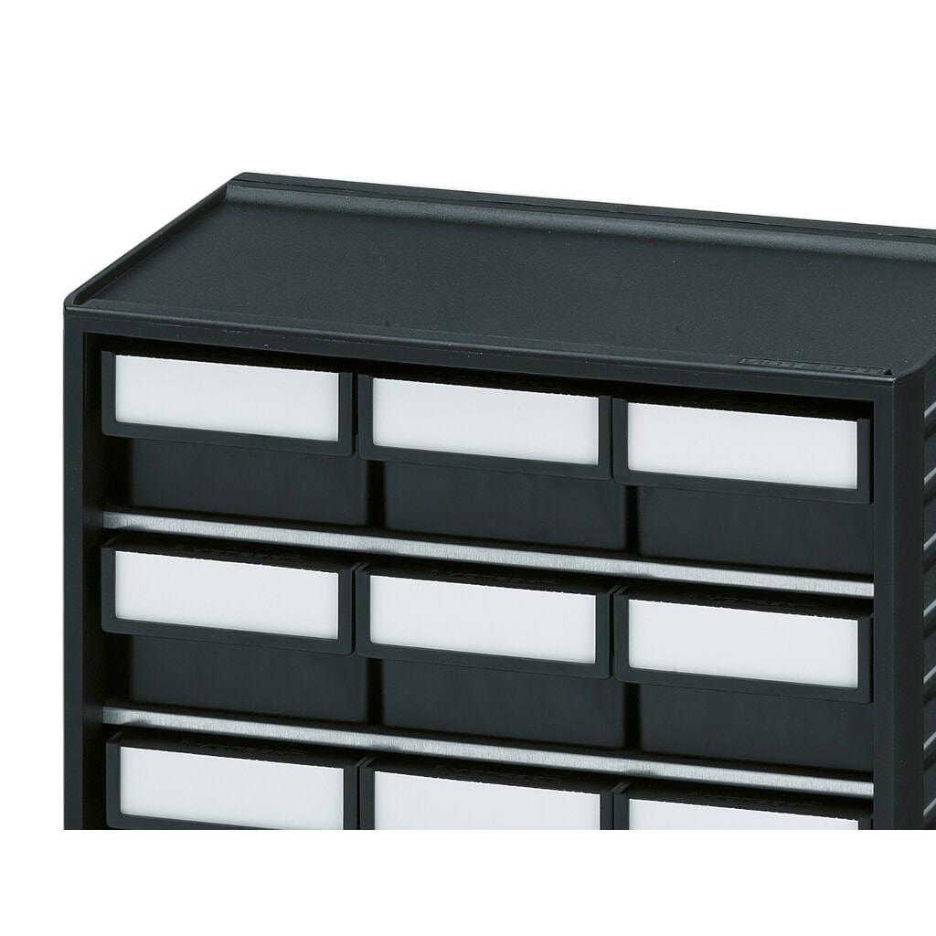 Produktabbildung Nr. 4: TRESTON Kleinteilemagazin, ESD, 12 Schubladen, Rahmenmaße HxBxT 290 x 310 x 180 mm