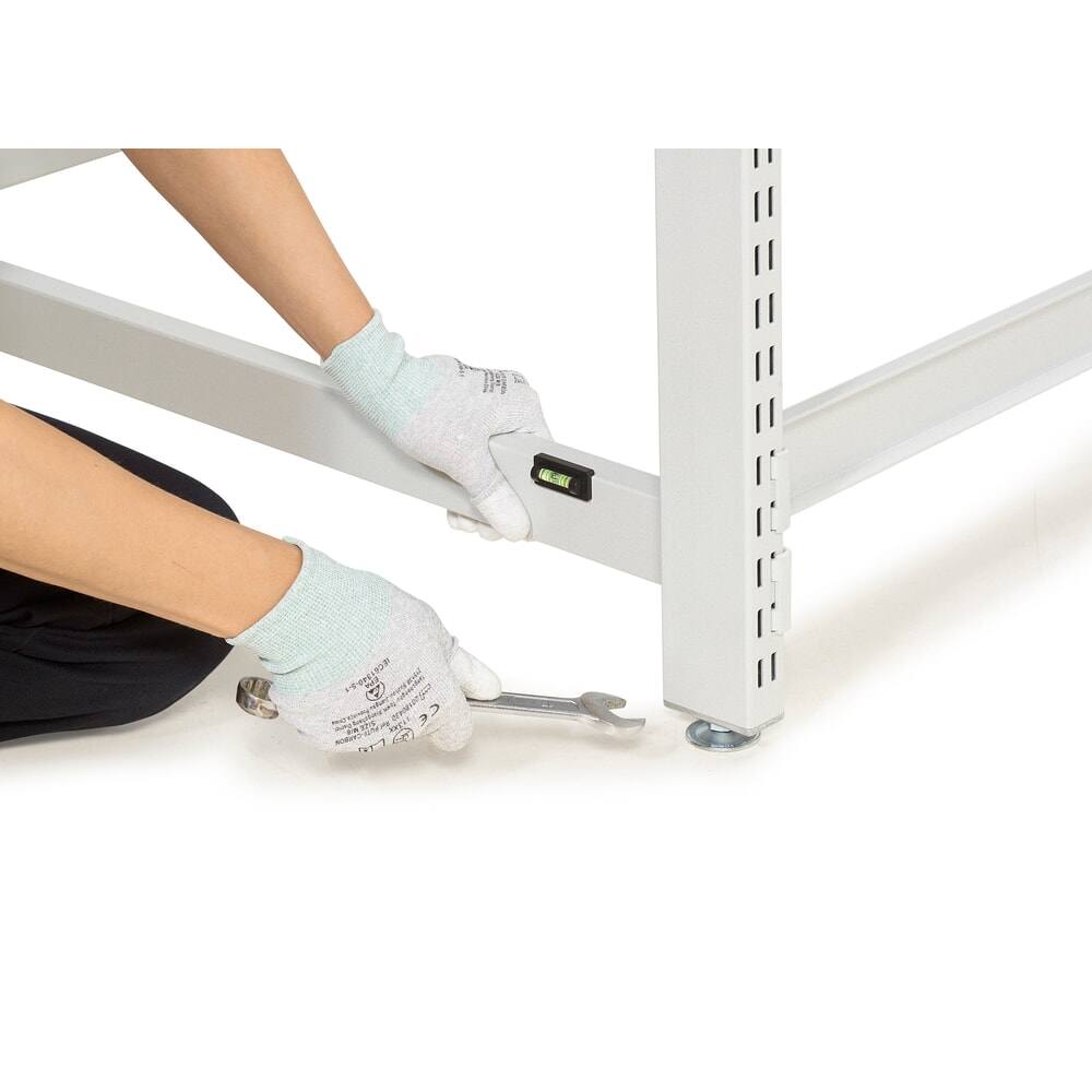 Produktabbildung Nr. 3: TRESTON FIFO-Regal, Fachlast 220 kg je Fachboden, ESD-Schutz, 3 Rollenebenen, HxBxT 1860 x 933 x 805 mm