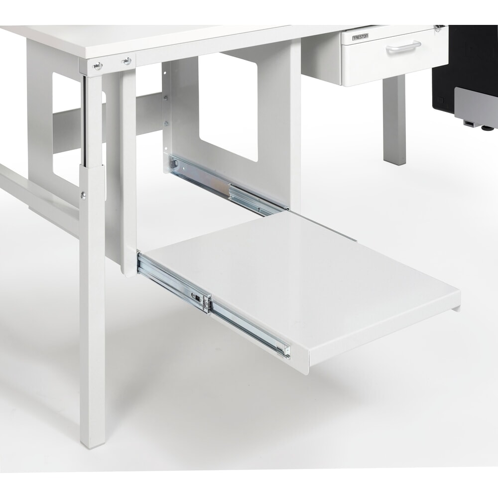 Produktabbildung: TRESTON ausziehbarer Stahlboden für Drucker, HxBxT 515 x 500 x 510 mm