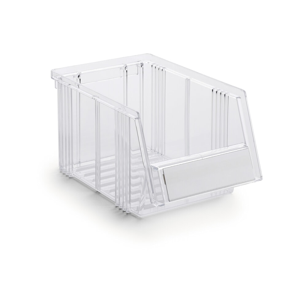 Produktabbildung: TRESTON Sichtlagerkästen, transparent, HxBxT 130 x 149 x 250 mm