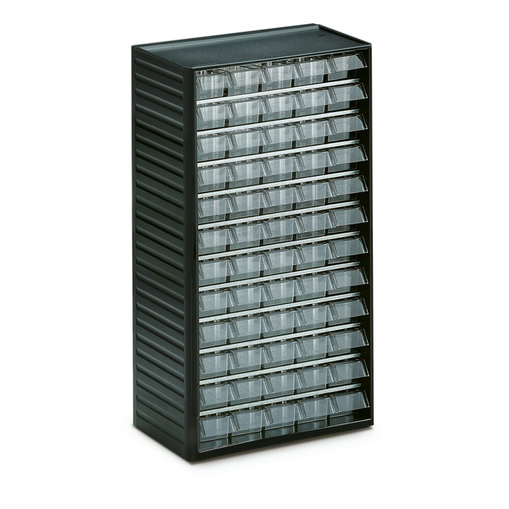 Produktabbildung: TRESTON Kleinteilemagazin Premium, Höhe 550 mm, 60 Schubladen