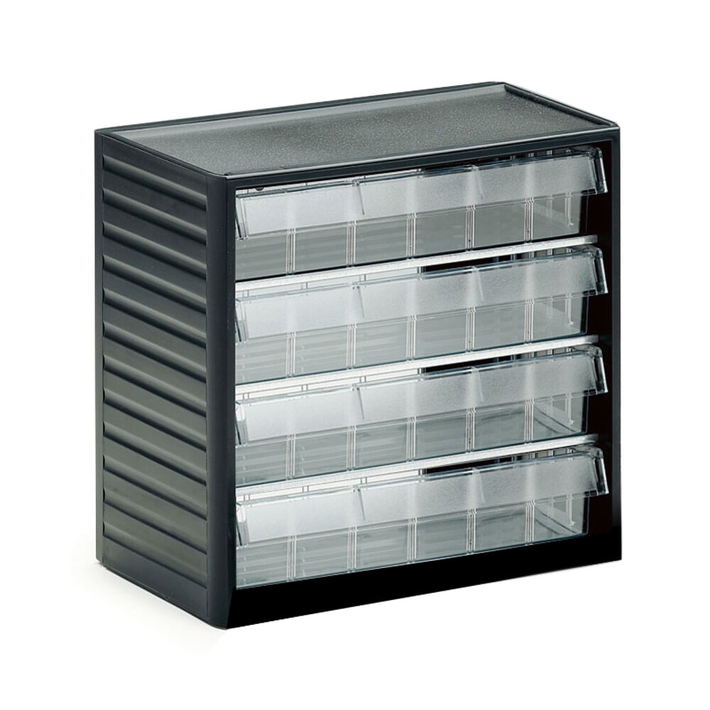 Produktabbildung Nr. 1: TRESTON Kleinteilemagazin Premium, Höhe 290 mm, 4 Schubladen
