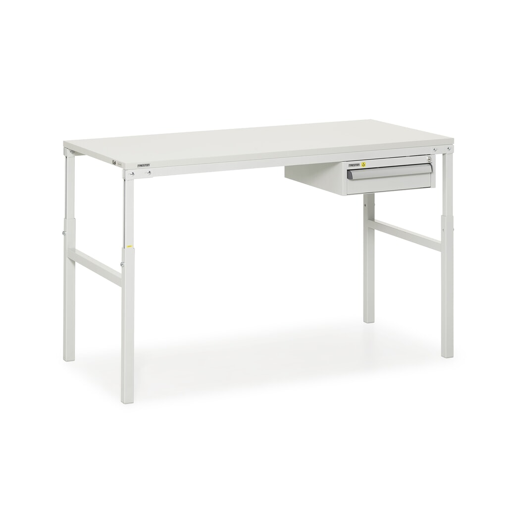 TRESTON Arbeitstisch, Grundtisch höhenverstellbar, TK 300 kg, BxT 1.000 x 700 mm Produktabbildung Nr. 6: TRESTON Arbeitstisch, Grundtisch höhenverstellbar, TK 300 kg, BxT 1.000 x 700 mm