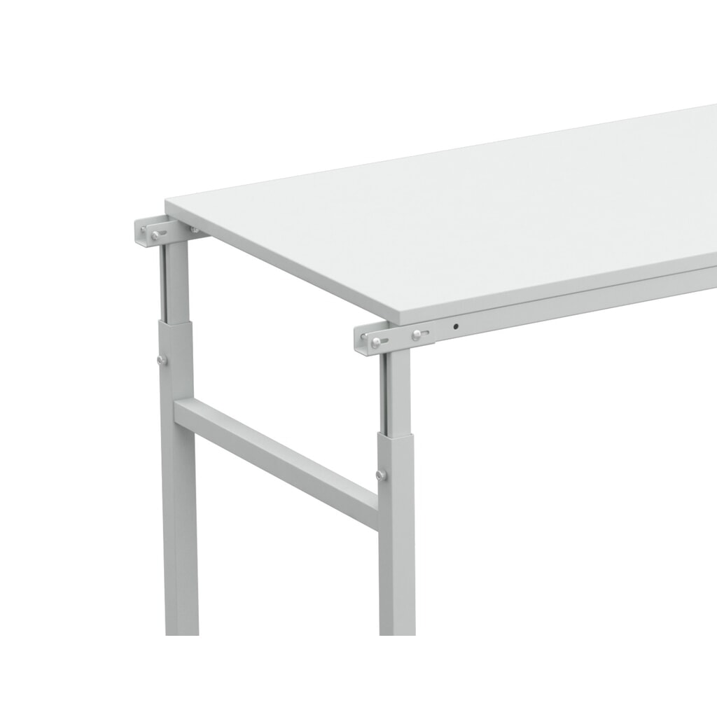 Anbautisch für TRESTON Arbeitsplatzsystem, höhenverstellbar, TK 150 kg, BxT 1.000 x 700 mm Produktabbildung Nr. 6: Anbautisch für TRESTON Arbeitsplatzsystem, höhenverstellbar, TK 150 kg, BxT 1.000 x 700 mm