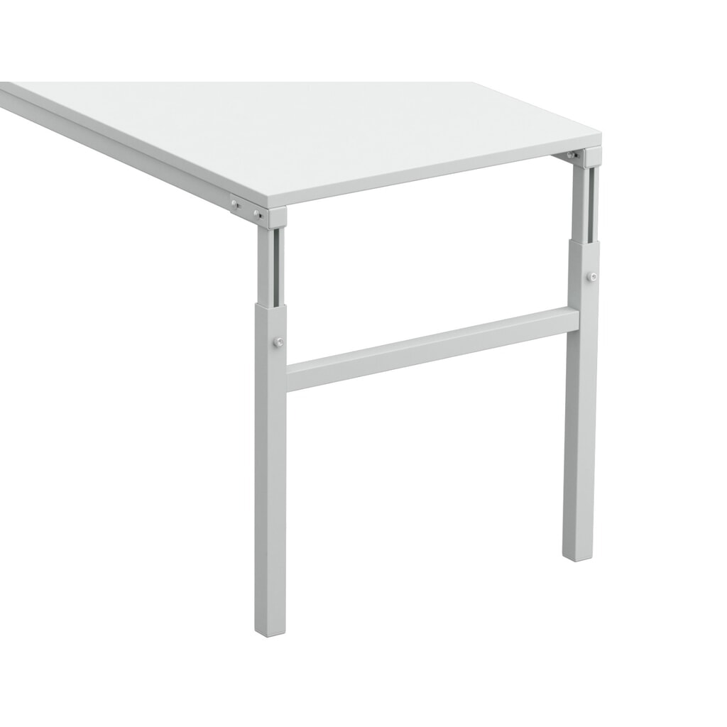 Produktabbildung Nr. 5: Winkel-Anbautisch für TRESTON Arbeitsplatzsystem, höhenverstellbar, TK 150 kg, BxT 1.000 x 500 mm