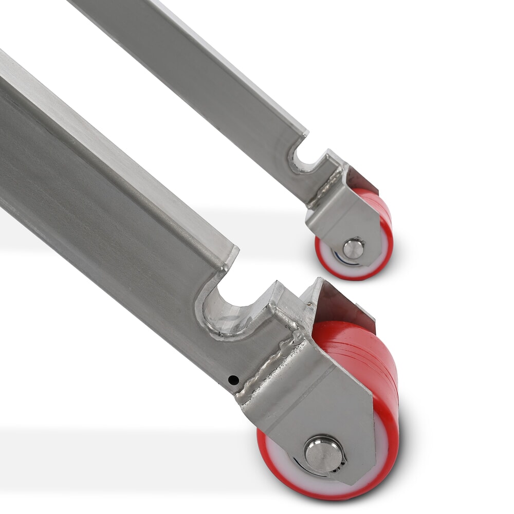 Produktabbildung Nr. 6: Edelstahl-Scherenhubwagen Ameise® PTM 1.0 Scissor INOX, Tragfähigkeit 1000 kg, Gabellänge 1200 mm, Nylon