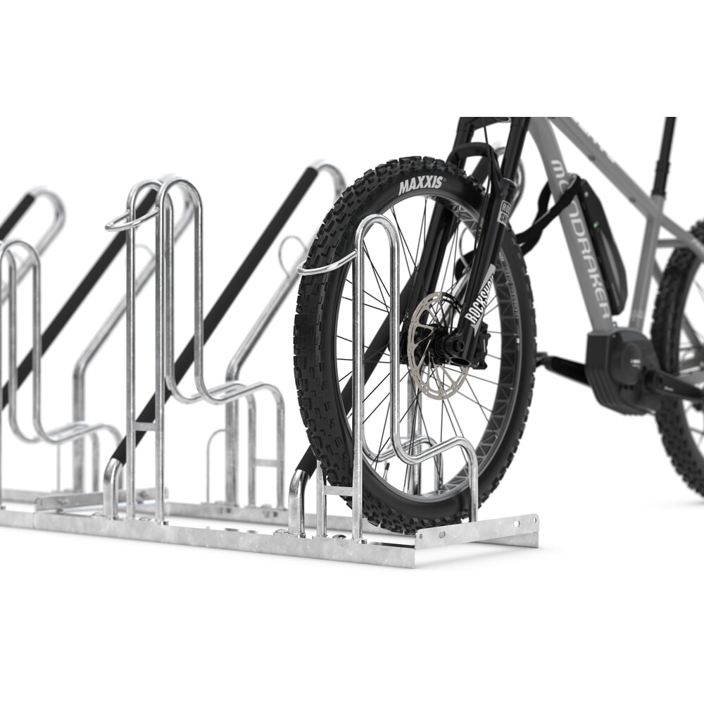 Produktabbildung Nr. 4: wsm® Fahrradüberdachung Economy Köln, ESG-Verglasung, Fahrradparksystem 4702 XBF, für 4 Fahrräder, HxBxT 2440 mm x 2165 mm x 2165 mm