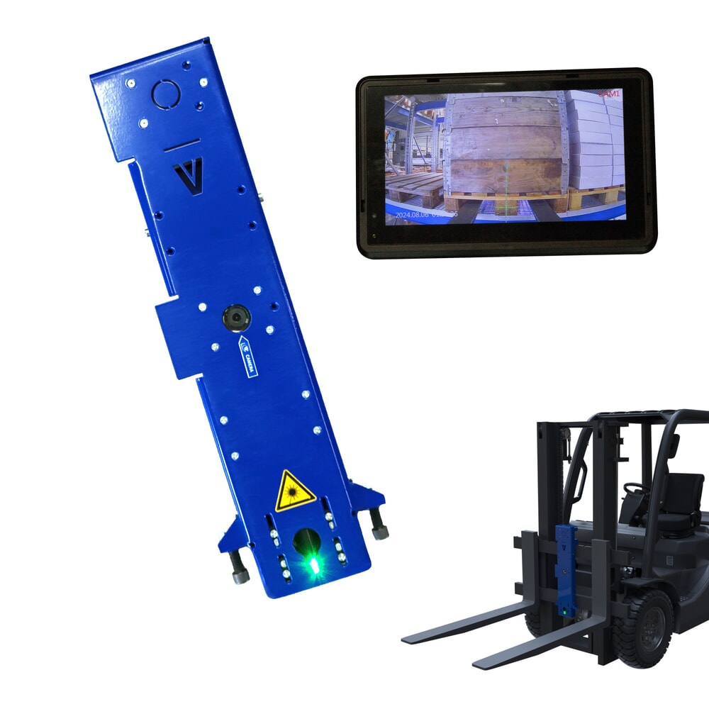 Produktabbildung: VETTER® LIZZARD Premium, Laser- und Kamera-Gabelführungssystem, ISO 2A