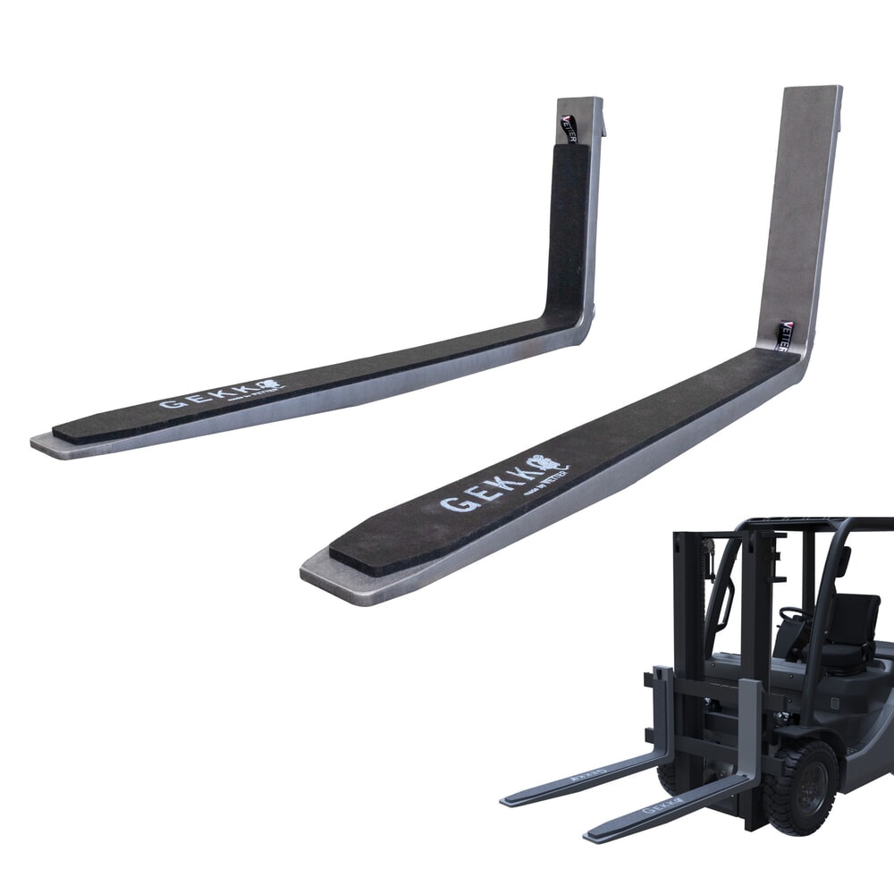 Produktabbildung Nr. 1: VETTER® Gabelzinken-Antirutsch-Auflage GEKKO, magnetisch, LxB 750 mm x 75 mm