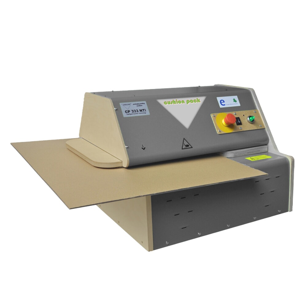 Produktabbildung: cushion pack Verpackungspolstermaschine NTI, Tischmaschine, CP 333, Produktionsleistung bis 2 m³/h