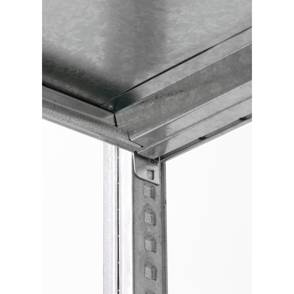 Produktabbildung Nr. 6: ManOrga Fachbodenregal, AF, mit Stahlpaneel-Fachböden, FL 255 kg, verzinkt, HxBxT 2.500 x 1.300 x 300 mm
