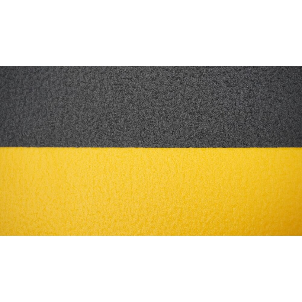 Produktabbildung Nr. 3: REBOURNE® Anti-Ermüdungsmatte W1, für Standzeit bis 3 Stunden, Elefantenhaut, schwarz/gelb, BxL 910 mm x 1200 mm