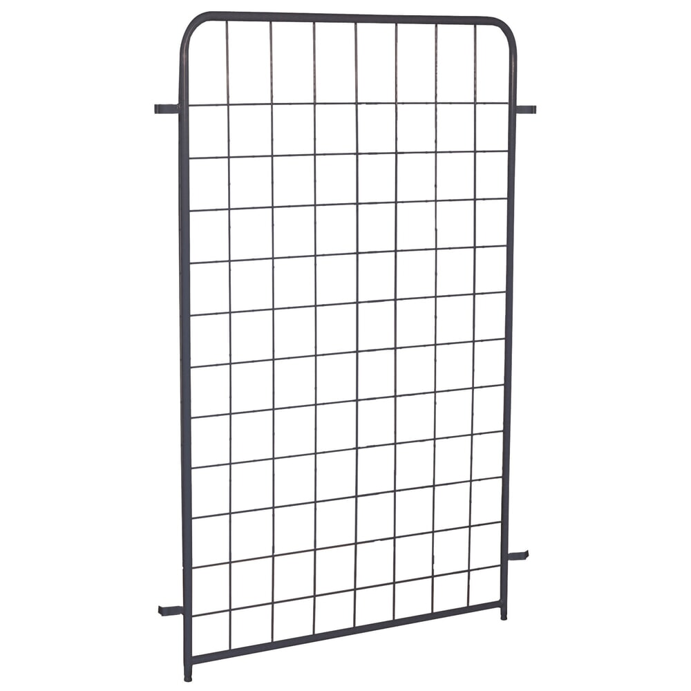 Produktabbildung: Längswand für VARIOfit® Paket- oder Etagenwagen, HxB 1525 mm x 820 mm, anthrazitgrau, starr