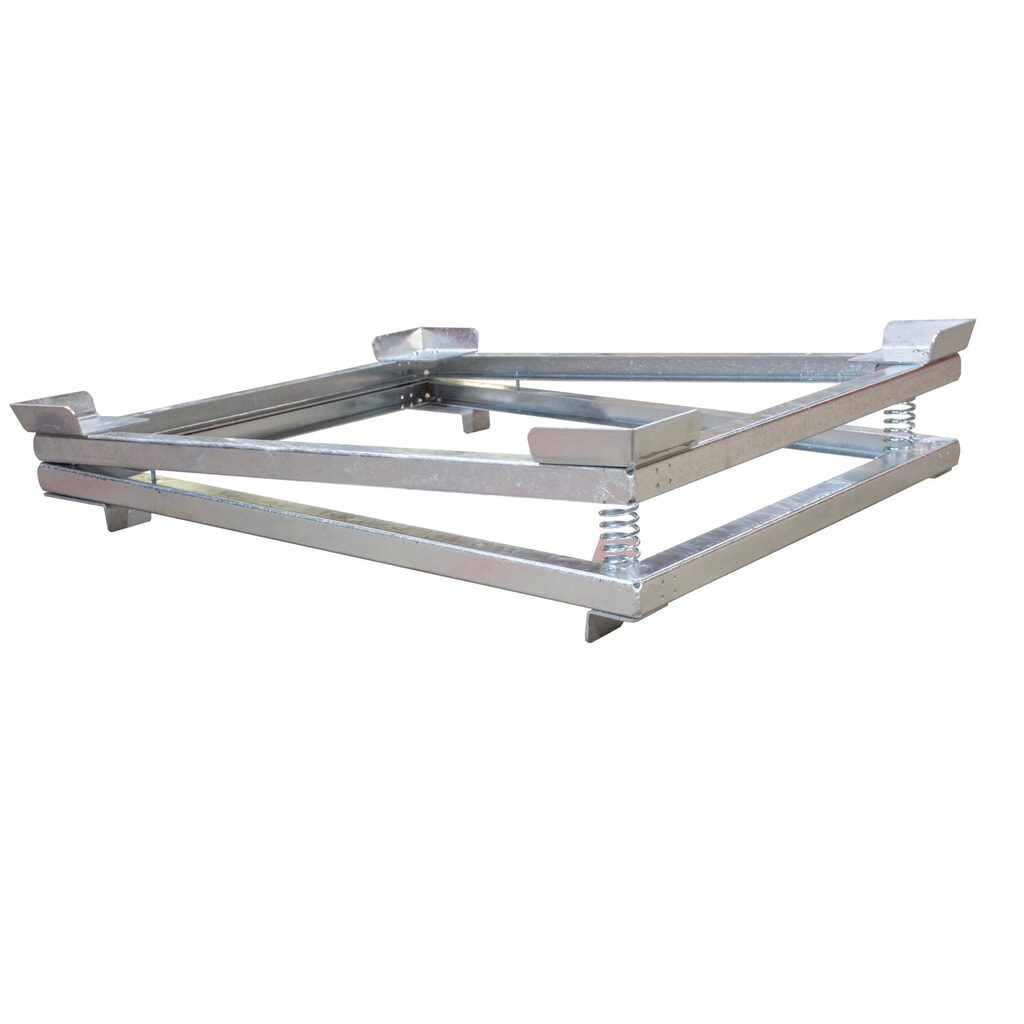 Bauer® IBC Restentleerer IR-3, feuerverzinkt Produktabbildung Nr. 1: Bauer® IBC Restentleerer IR-3, feuerverzinkt