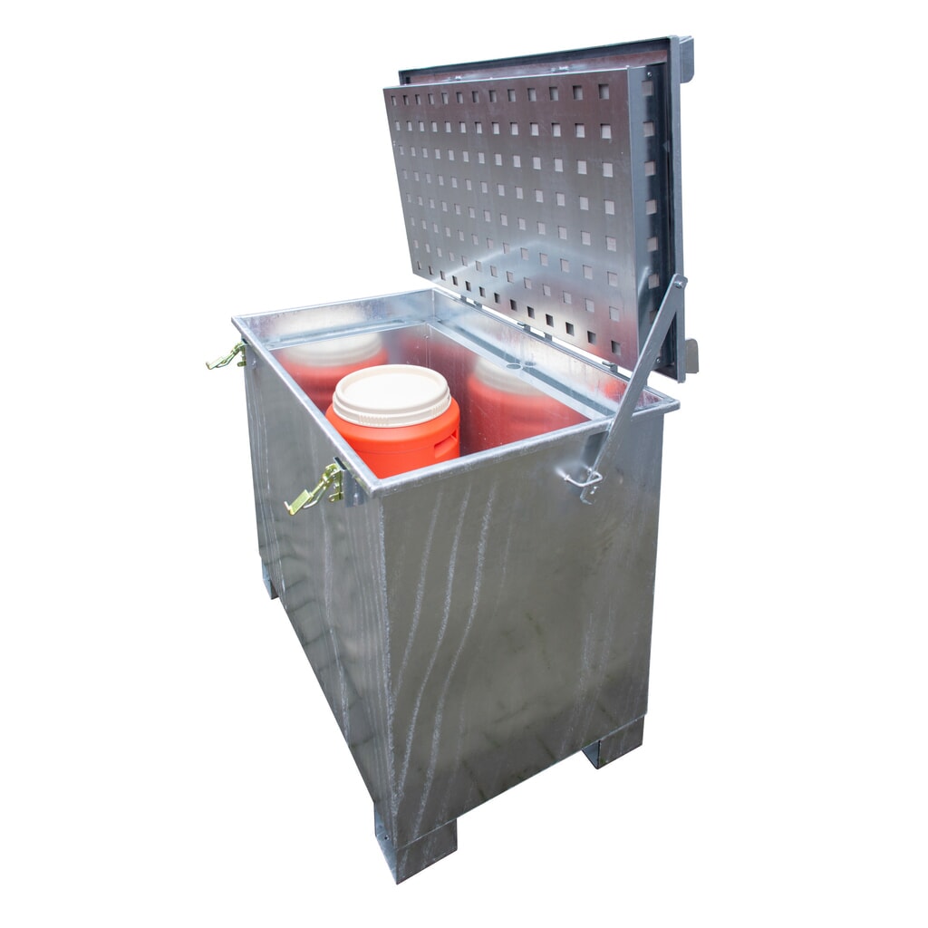 Produktabbildung Nr. 3: Bauer® Lithium-Ionen-Akku-Lagerbehälter LIL 340, feuerverzinkt