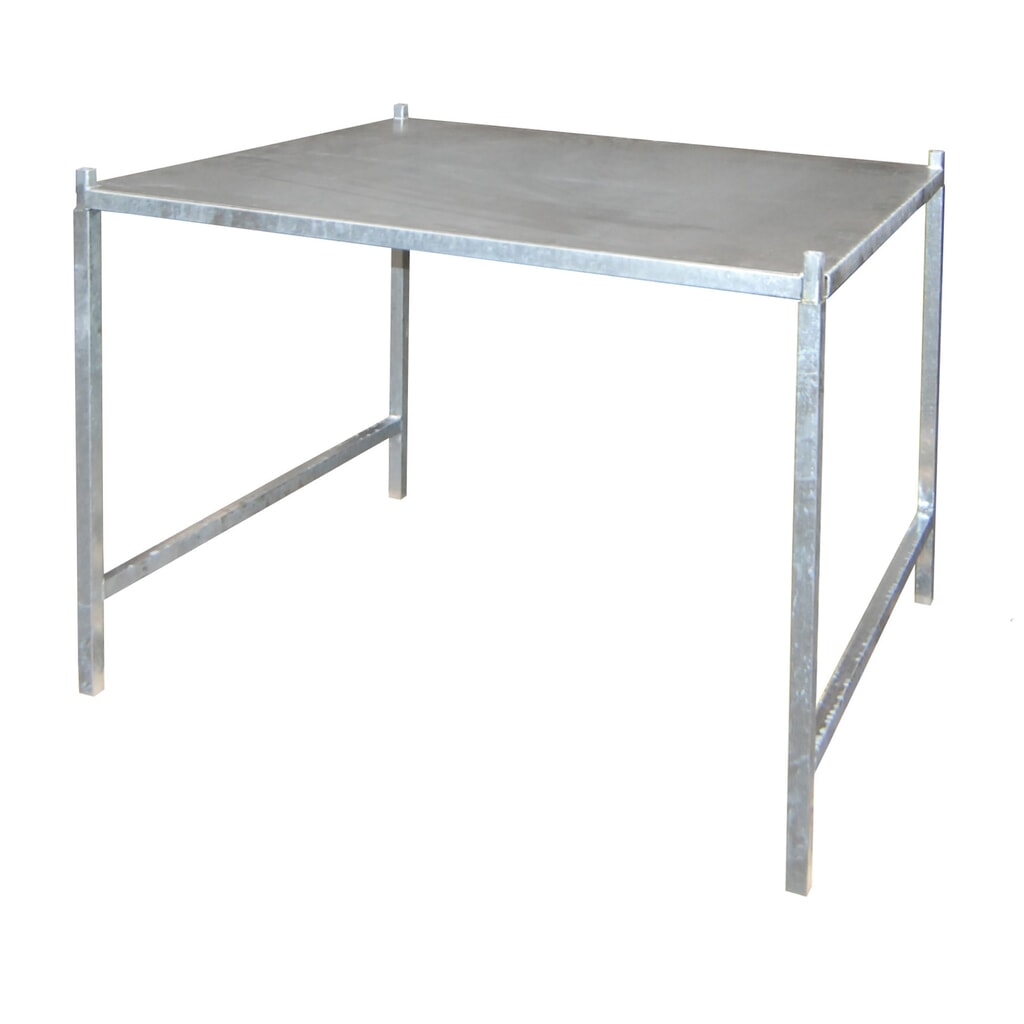 Produktabbildung Nr. 1: Bauer® Gestell für Gasflaschenlagerung, verzinkt
