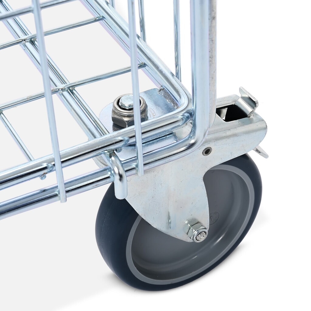 HEMMDAL Rollbehälter mit 4 Lenkrollen, HxBxT 735 x 630 x 830 mm, TK 60 kg Produktabbildung Nr. 2: HEMMDAL Rollbehälter mit 4 Lenkrollen, HxBxT 735 x 630 x 830 mm, TK 60 kg