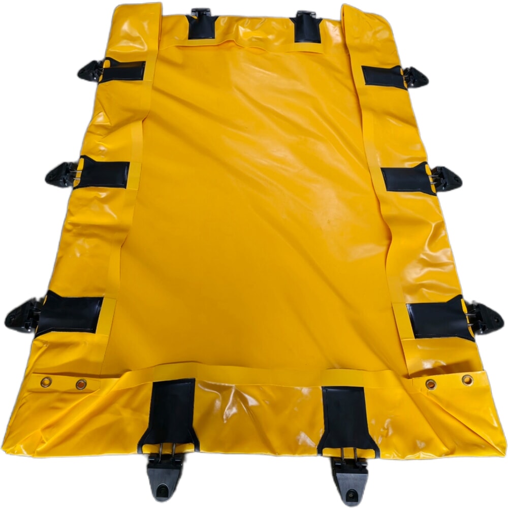 Produktabbildung Nr. 3: Steinbock® Faltbare Auffangwanne Light aus PVC, HxBxT 203 x 1.200 x 1.800 mm, Auffangvolumen 451 l