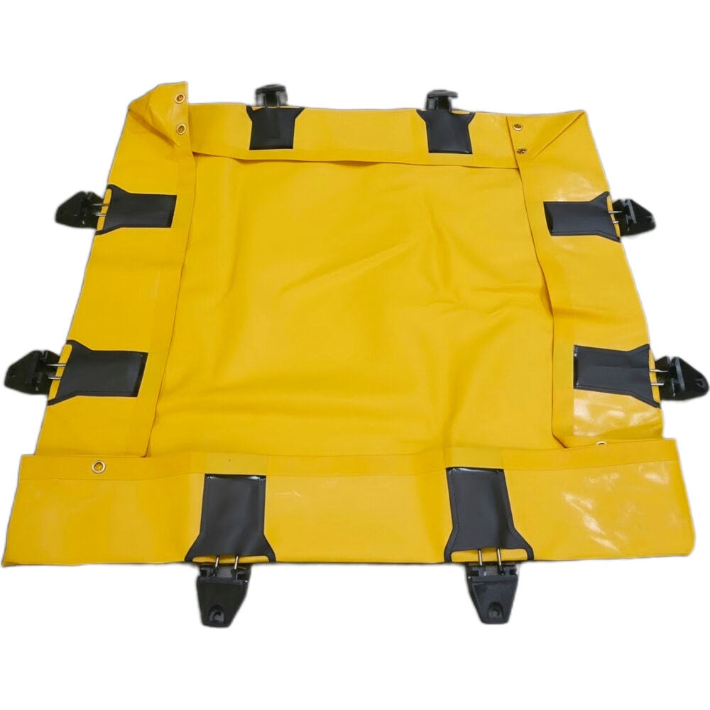 Produktabbildung Nr. 6: Steinbock® Faltbare Auffangwanne Light aus PVC, HxBxT 203 x 1.200 x 1.200 mm, Auffangvolumen 299 l