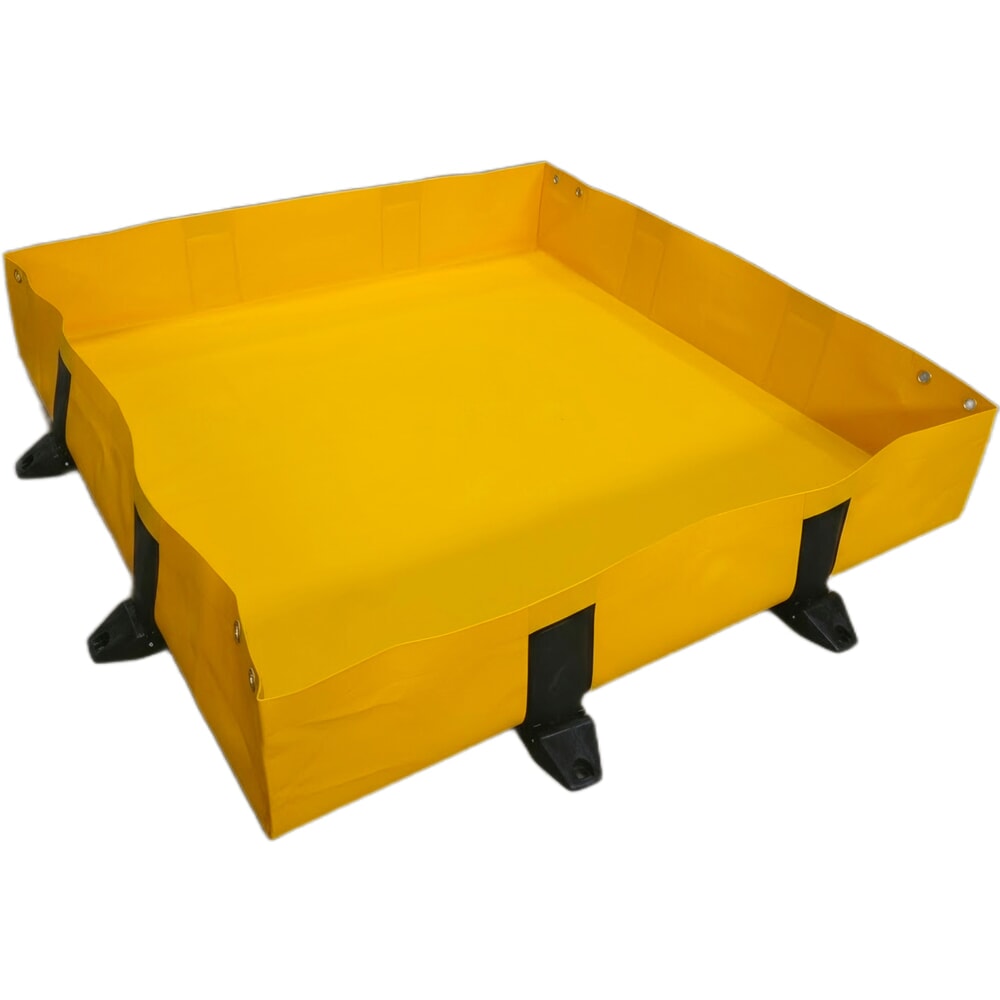 Produktabbildung Nr. 8: Steinbock® Faltbare Auffangwanne Light aus PVC, HxBxT 203 x 1.200 x 1.200 mm, Auffangvolumen 299 l