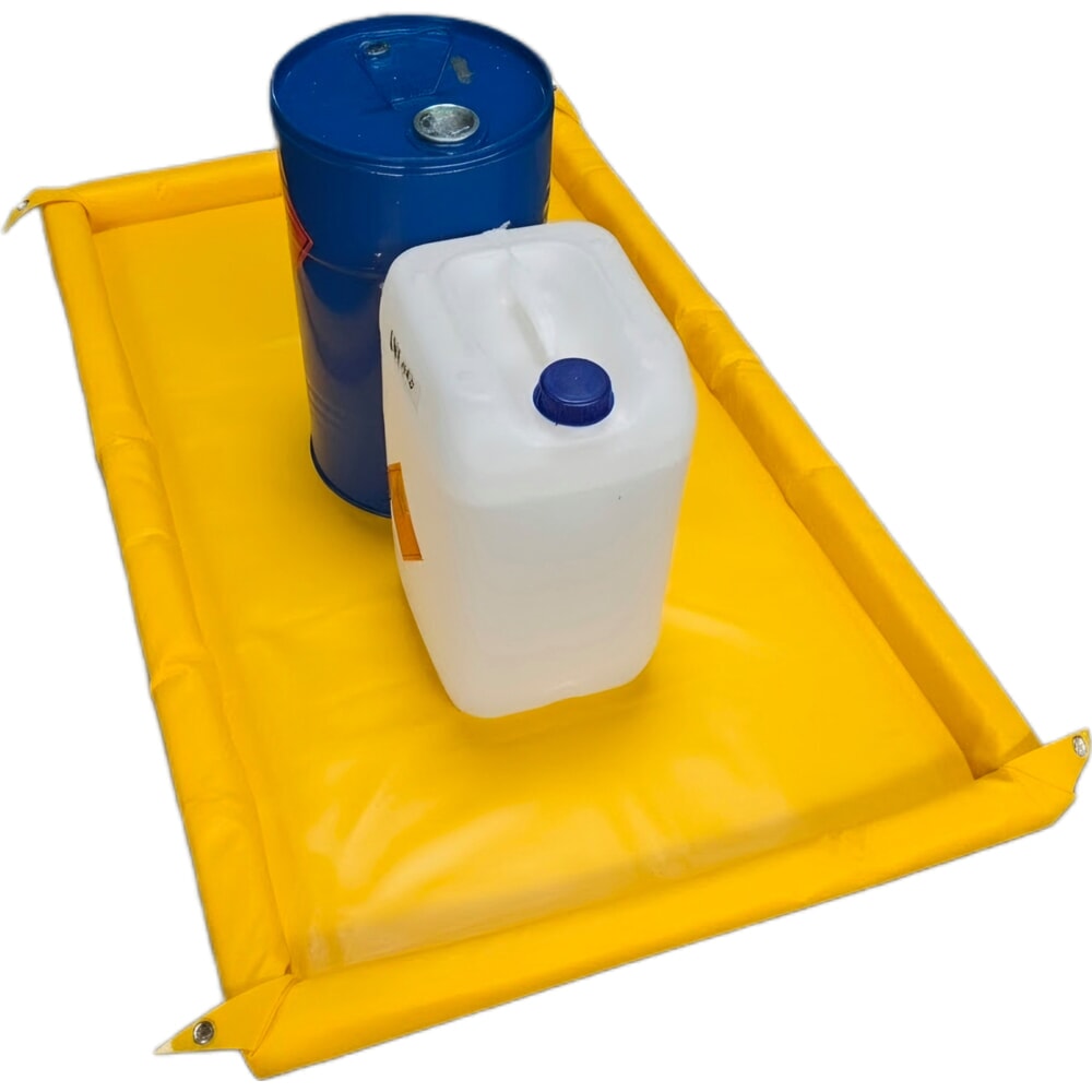 Produktabbildung: Steinbock® Faltbare Auffangwanne Light aus PVC, HxBxT 50 x 750 x 1.350 mm, Auffangvolumen 38 l