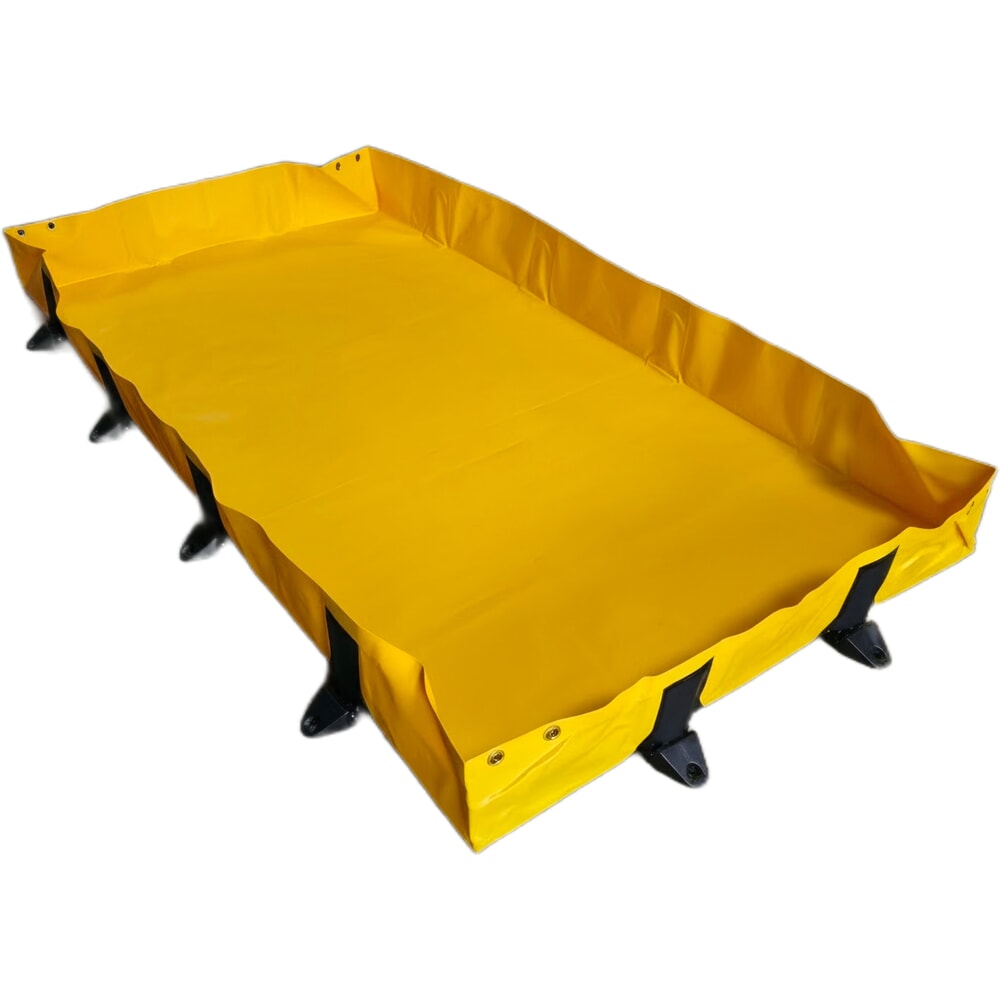 Produktabbildung Nr. 6: Steinbock® Faltbare Auffangwanne Light aus PVC, HxBxT 203 x 1.200 x 2.400 mm, Auffangvolumen 602 l