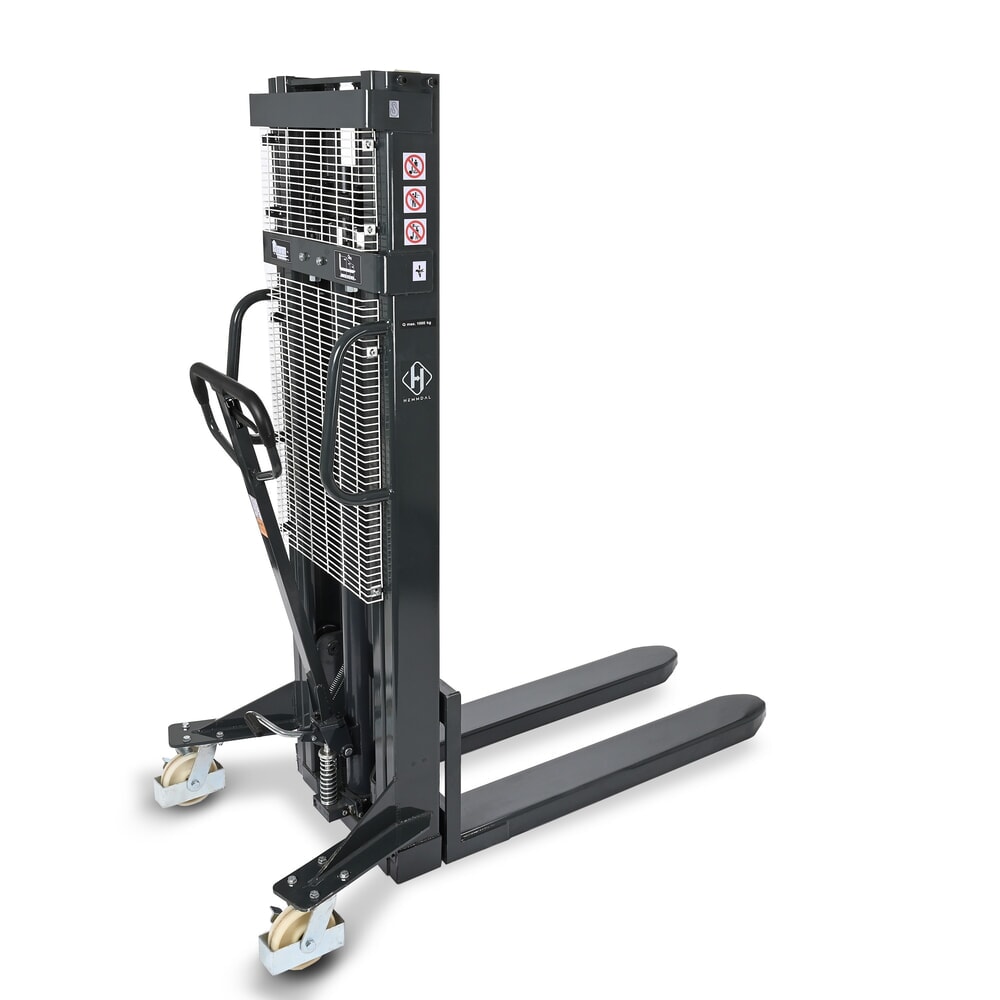 Produktabbildung Nr. 1: Hydraulik-Stapler HEMMDAL PSM 1.0 mit Zweifach-Teleskop-Hubgerüst, Hubhöhe 2.500 mm, Tragfähigkeit 1.000 kg