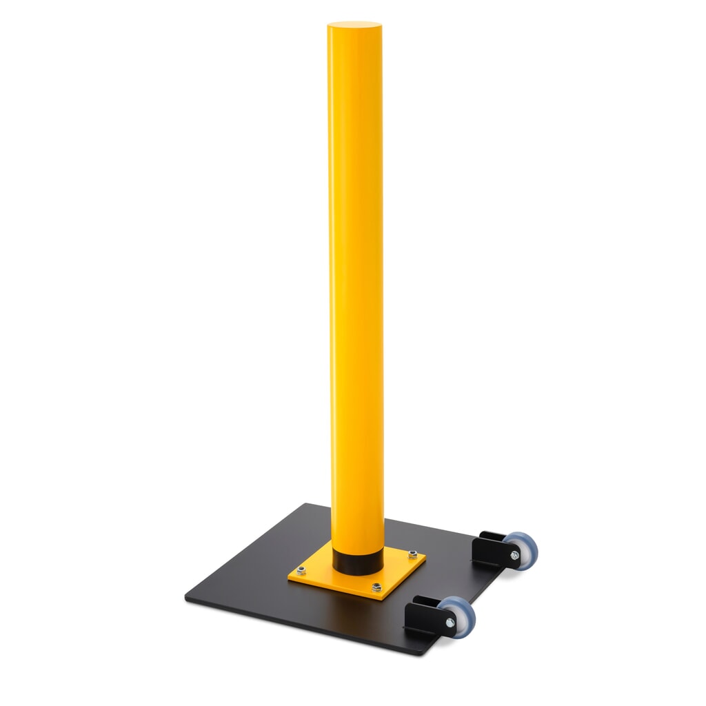 Anrotec Rammschutzpoller mit Klingelalarm, stehend Produktabbildung Nr. 3: Anrotec Rammschutzpoller mit Klingelalarm, stehend