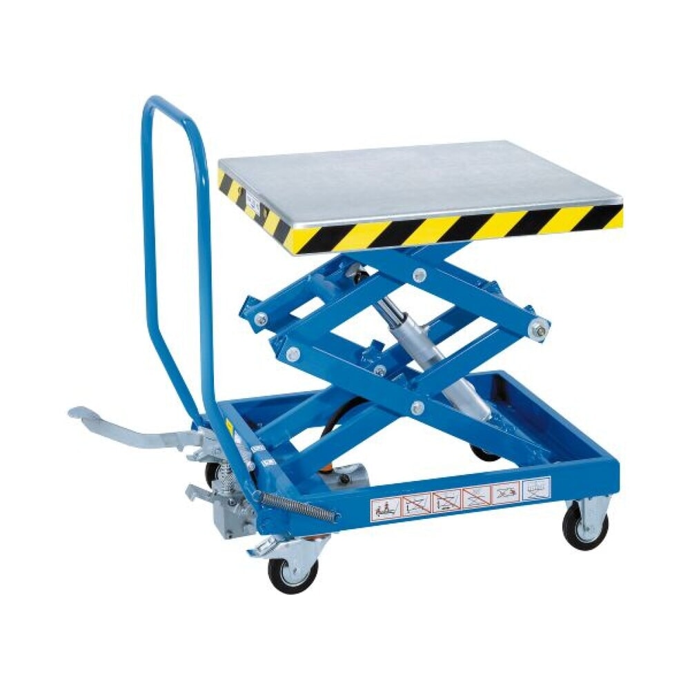Produktabbildung: Gruse Doppelscheren-Hubtischwagen, TK 250 kg, à 700 x 600 mm