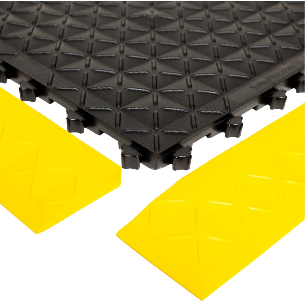 REBOURNE® Anti-Ermüdungsmatte H5, hochbelastbar, ESD-Ausführung, Arbeitsplatz-Set mit 4 Randleisten, BxL 1120 mm x 1120 mm Produktabbildung Nr. 4: REBOURNE® Anti-Ermüdungsmatte H5, hochbelastbar, ESD-Ausführung, Arbeitsplatz-Set mit 4 Randleisten, BxL 1120 mm x 1120 mm