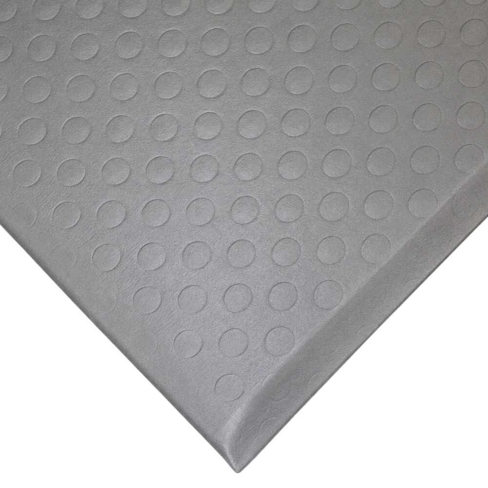 Produktabbildung: REBOURNE® Anti-Ermüdungsmatte W2, für Standzeit bis 8 Stunden, Noppen, grau, BxL 910 mm x 1200 mm