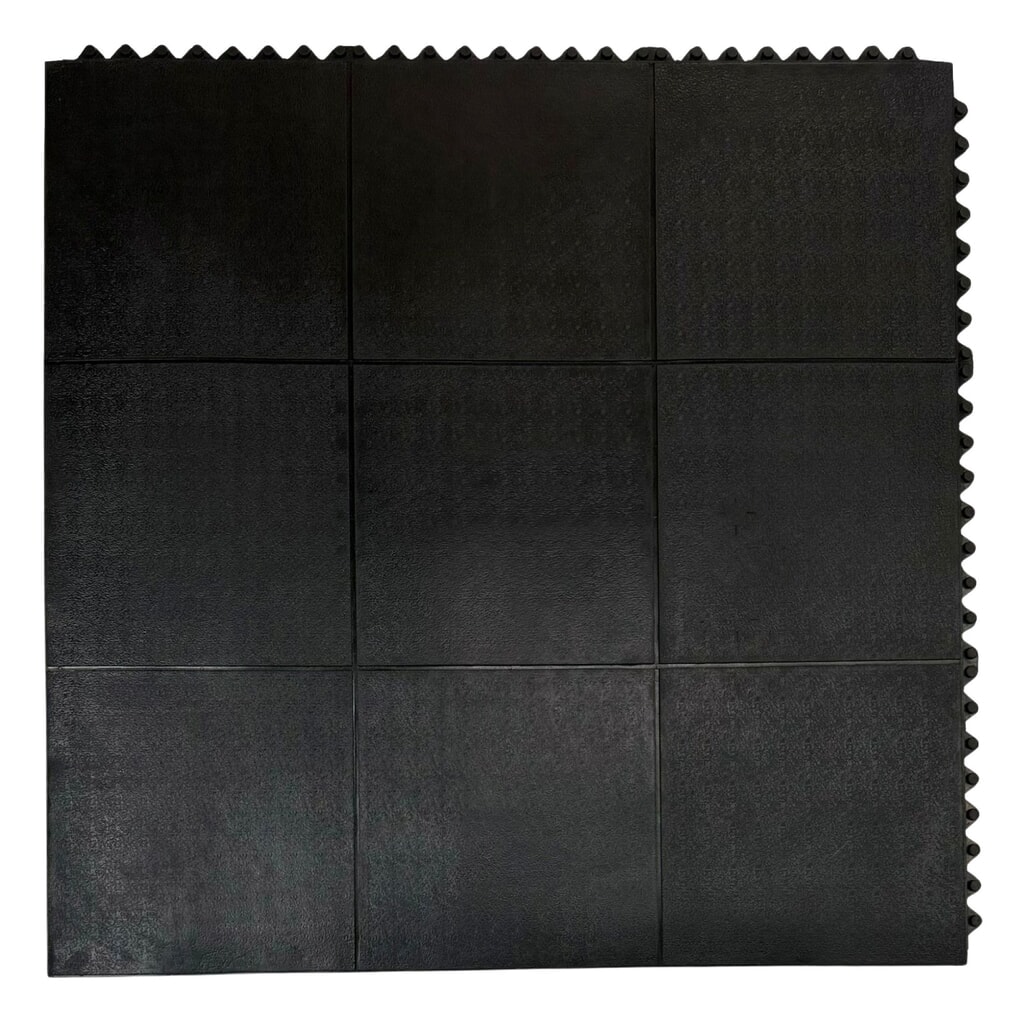 REBOURNE® Anti-Ermüdungsmatte M2, ESD-Ausführung, ölresistent, modulare Kachel, BxL 910 mm x 910 mm Produktabbildung: REBOURNE® Anti-Ermüdungsmatte M2, ESD-Ausführung, ölresistent, modulare Kachel, BxL 910 mm x 910 mm