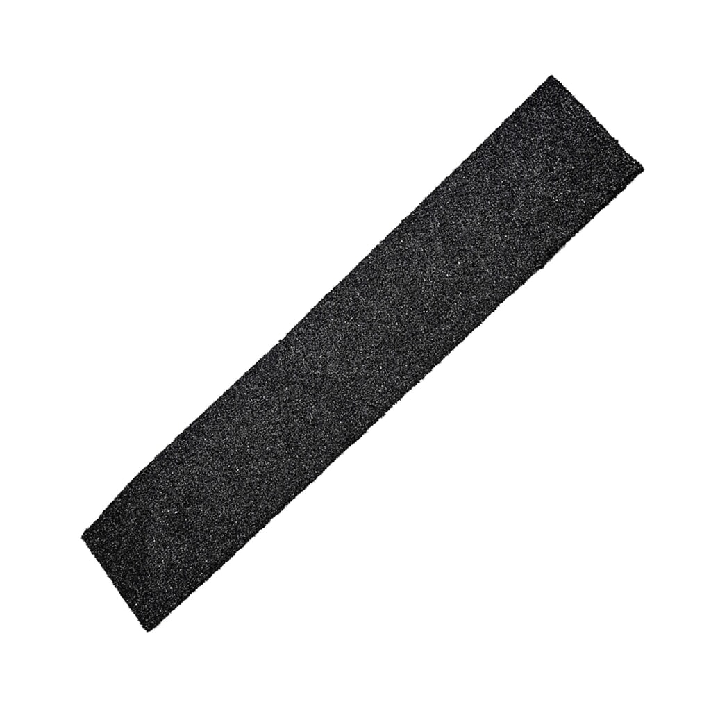 Produktabbildung: Sicherheits-Randleiste für REBOURNE® Anti-Ermüdungsmatte H-Serie, Antirutsch, weiblich mit Ecke, schwarz, BxL 100 mm x 550 mm