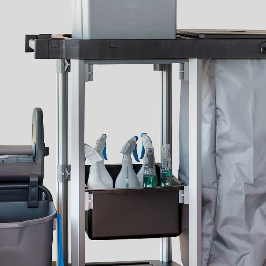 SPRiNTUS Reinigungswagen VARIX ZERO Small D, 2 × 120-l-Wäschesäcke Produktabbildung Nr. 9: SPRiNTUS Reinigungswagen VARIX ZERO Small D, 2 × 120-l-Wäschesäcke
