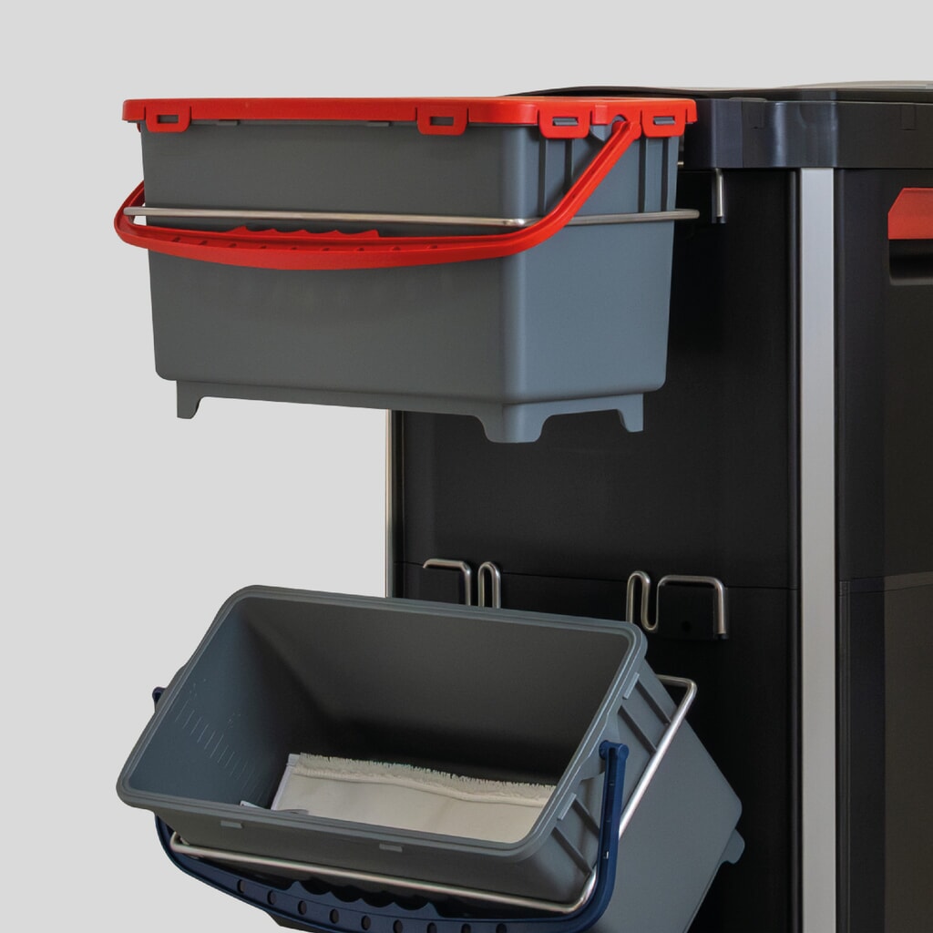 SPRiNTUS Reinigungswagen VARIX ZERO Small D, 2 × 120-l-Wäschesäcke Produktabbildung Nr. 11: SPRiNTUS Reinigungswagen VARIX ZERO Small D, 2 × 120-l-Wäschesäcke