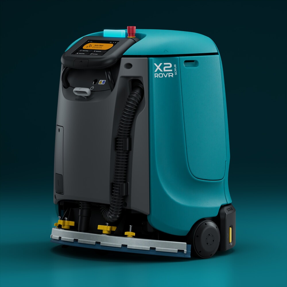 Produktabbildung Nr. 24: Tennant® Reinigungsroboter X2 ROVR SCRUB, kompakte Bauweise, mit KI-Unterstützung