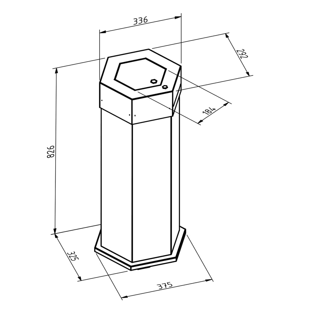 Produktabbildung Nr. 2: stumpf® Werkstatt-Flügeltürschrank mit 4 Wannen, HxBxT 1.800 x 500 x 500 mm, lichtgrau