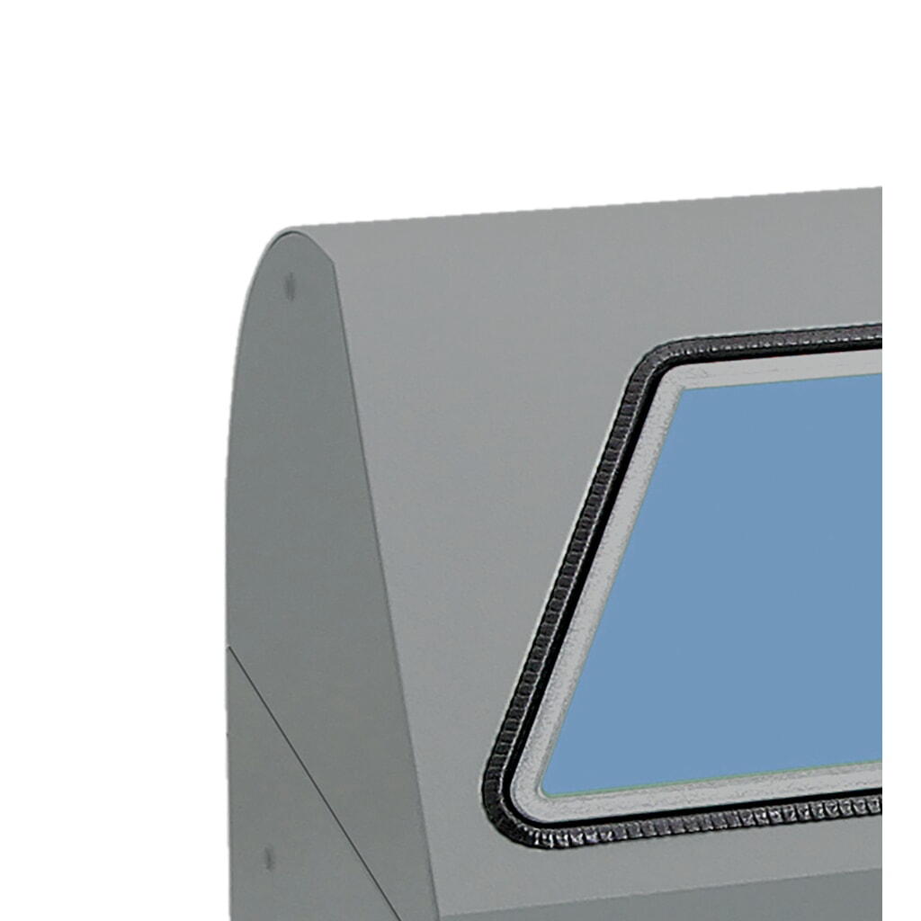 stumpf® Wertstoffsammler mit Fußpedal, inkl. Innenbehälter, Stahlblech, verzinkt, 45 Liter, graualuminium Produktabbildung Nr. 5: stumpf® Wertstoffsammler mit Fußpedal, inkl. Innenbehälter, Stahlblech, verzinkt, 45 Liter, graualuminium