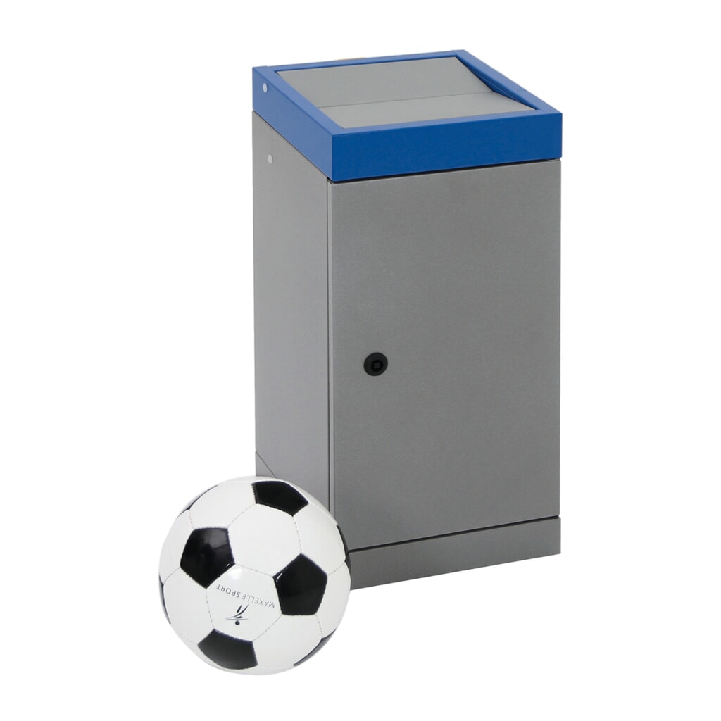 Produktabbildung Nr. 5: stumpf® Wertstoffsammler, 1x 30 Liter, Deckel blau